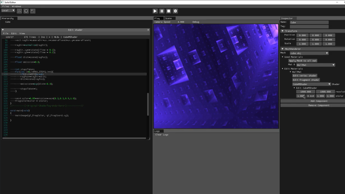 Edit Shader